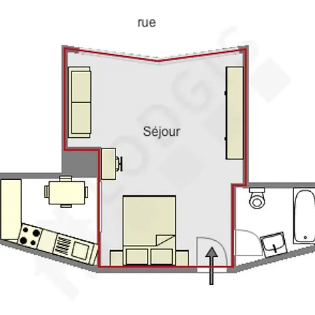 Apartment Meridien 5 6